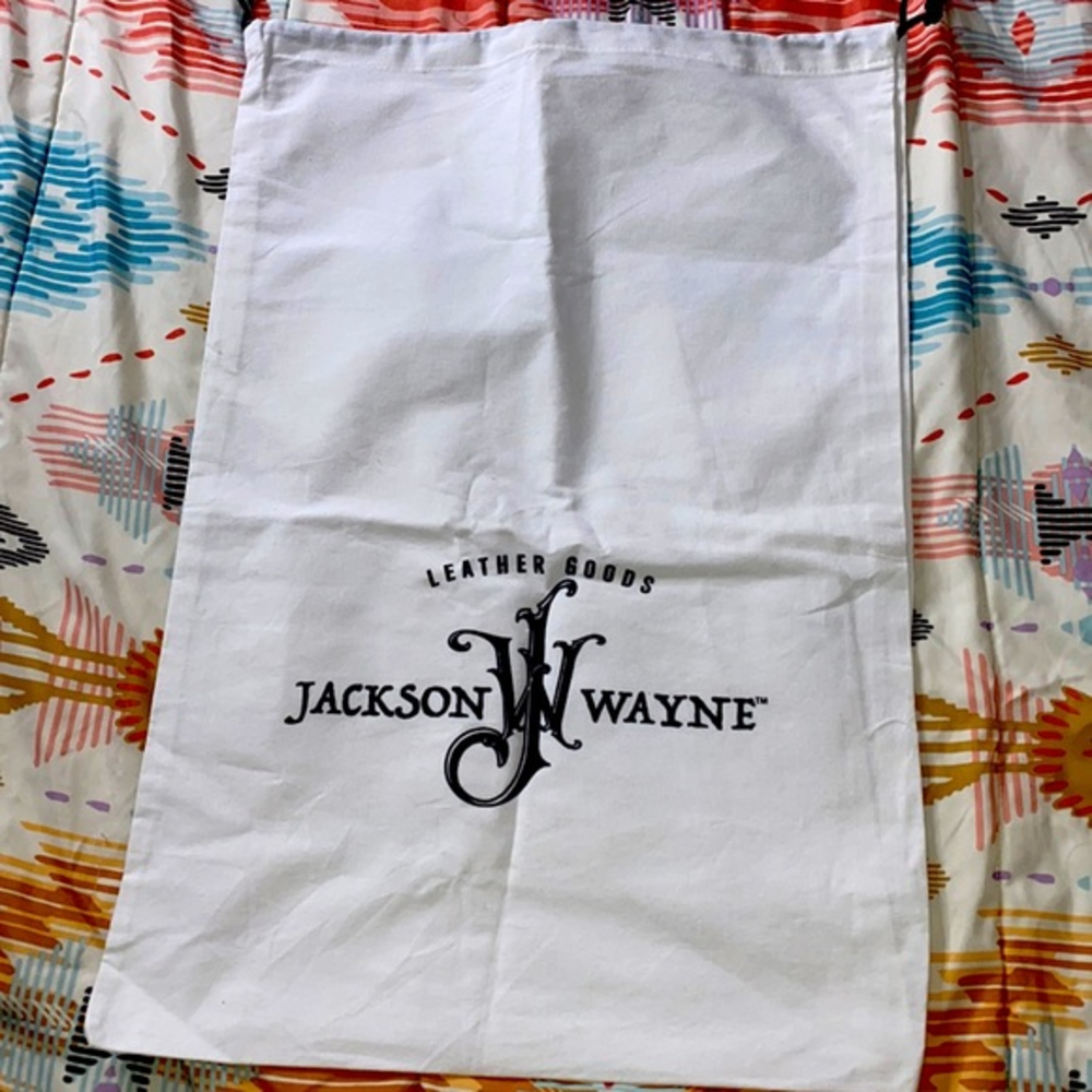 Jackson Wayne Leather‎ Goods Canvas Dust Bag